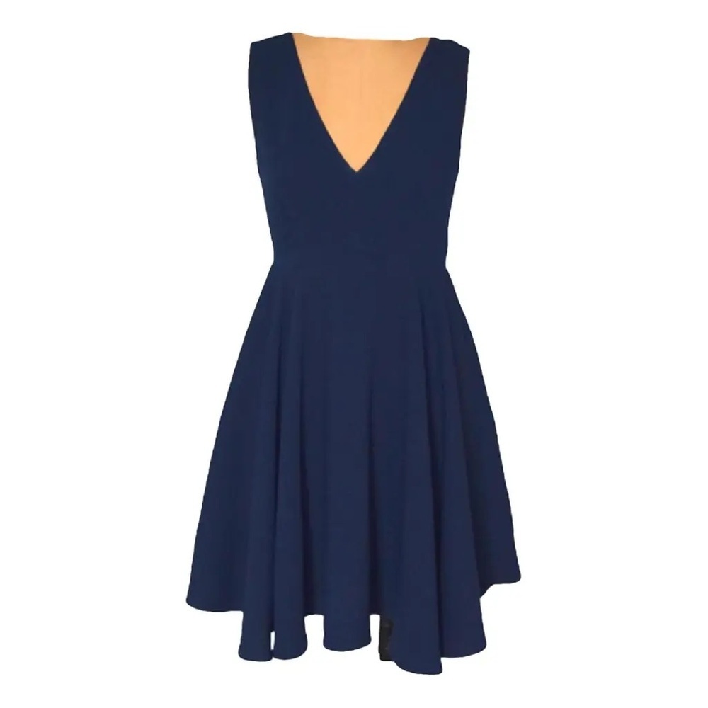 Sandro Elegant Navy Backless Dress size 1 - Picture 1 of 7